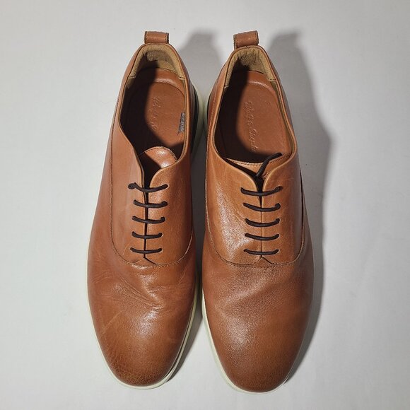 Wolf & Shepherd Crossover Longwing Honey Leather Oxfords Men's 12.5 - Picture 2 of 8